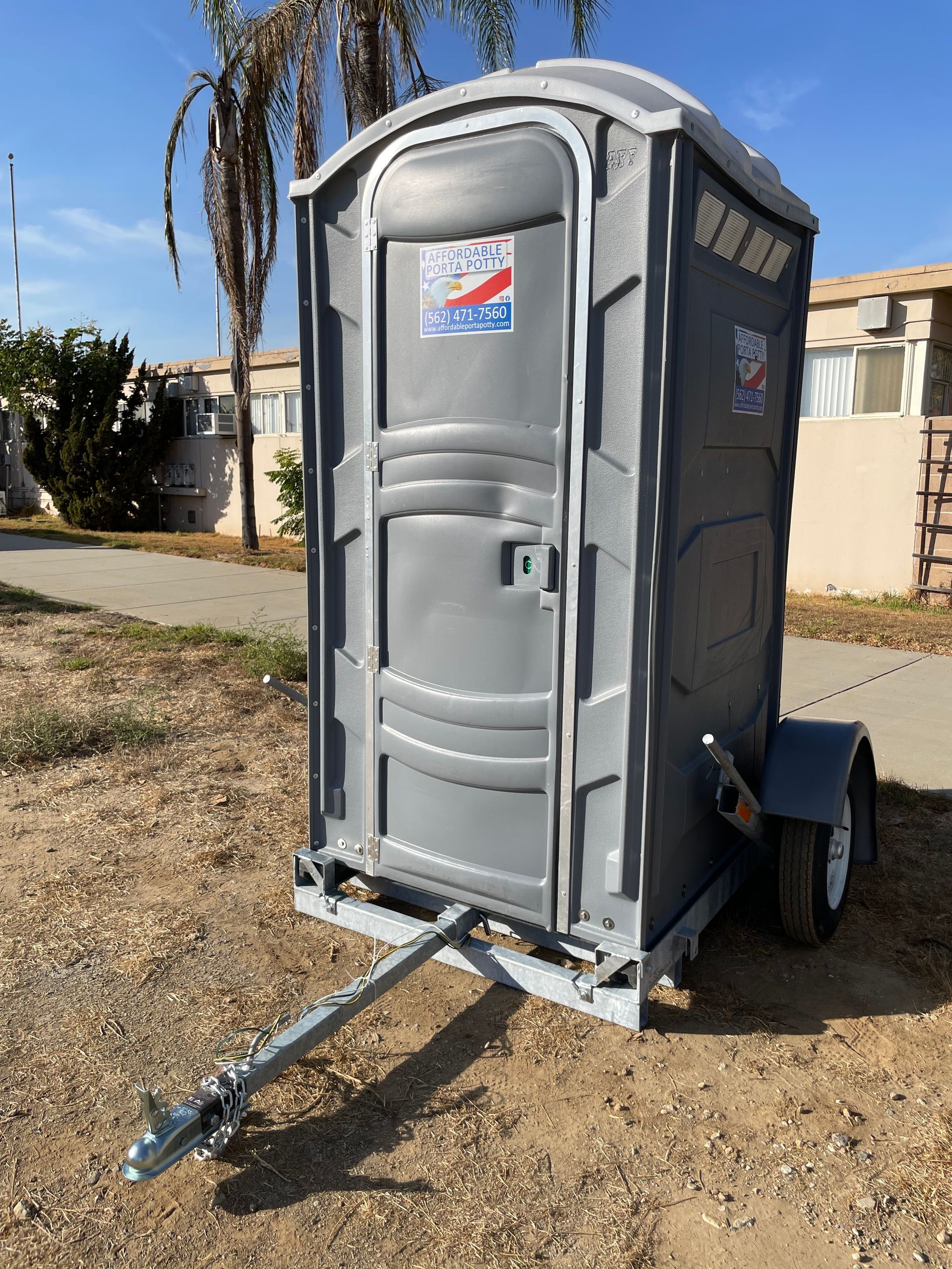 Poly John Basic Portable Restroom Trailer Downey CA 90242