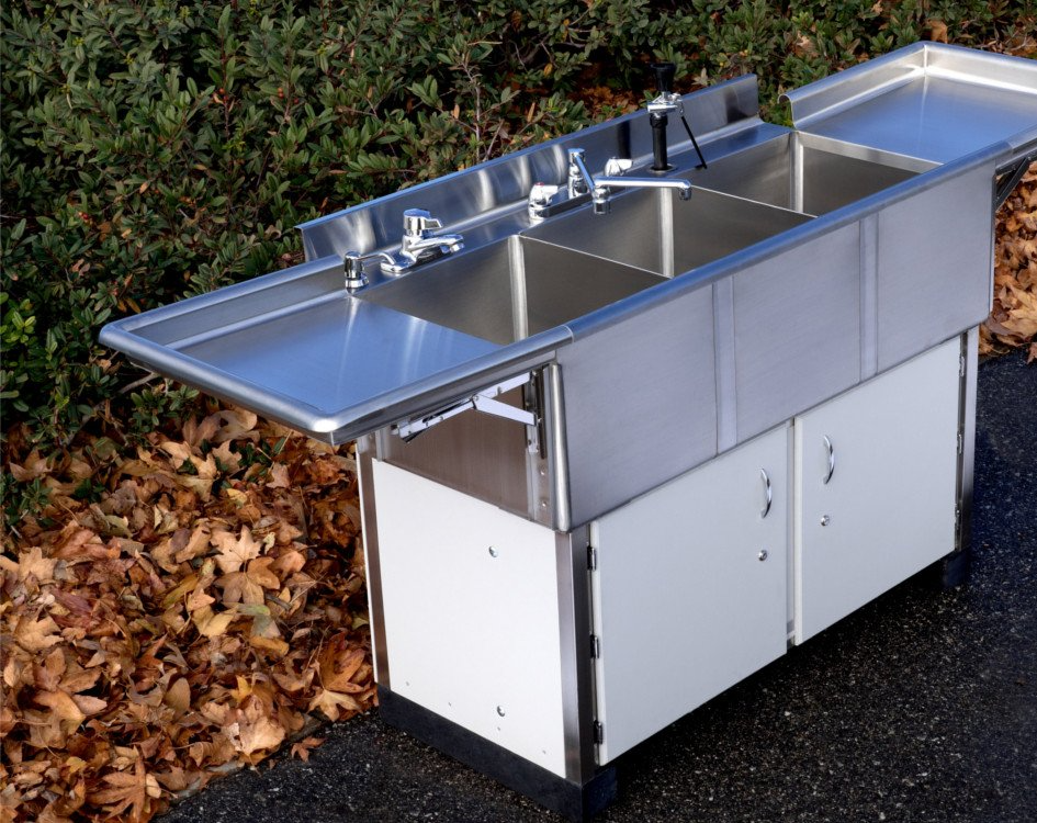 Hot Cold Water sink portable near downey ca 90242
