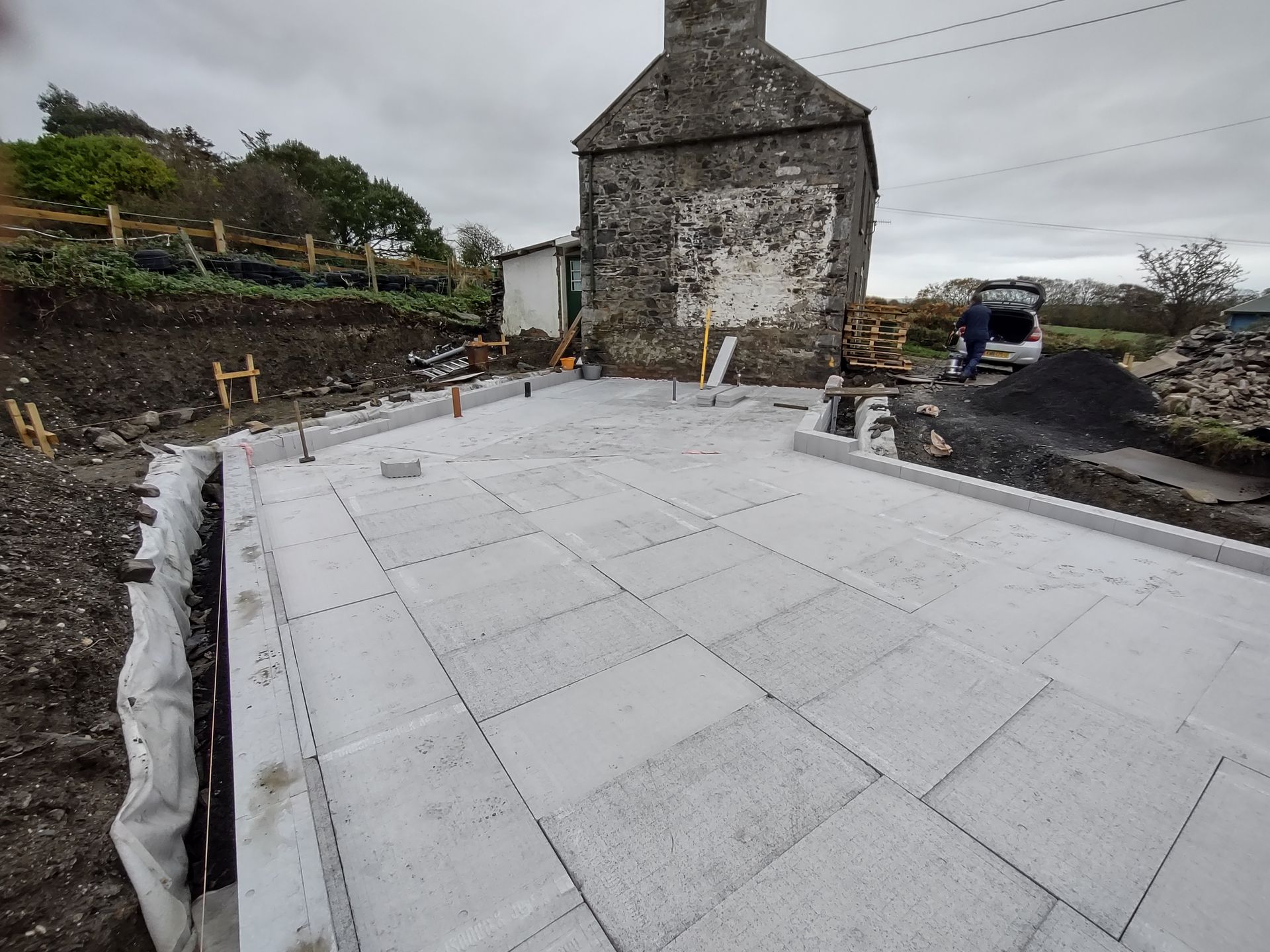 Isoquick adjoining an existing building