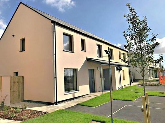 Finished house on Isoquick base in Swansea