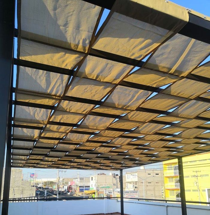 LONAS, TOLDOS, ESTRUCTURAS Y MALLA SOMBRA ESTRUFLEX