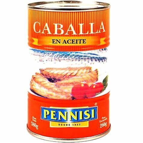 lata de caballa en aceite