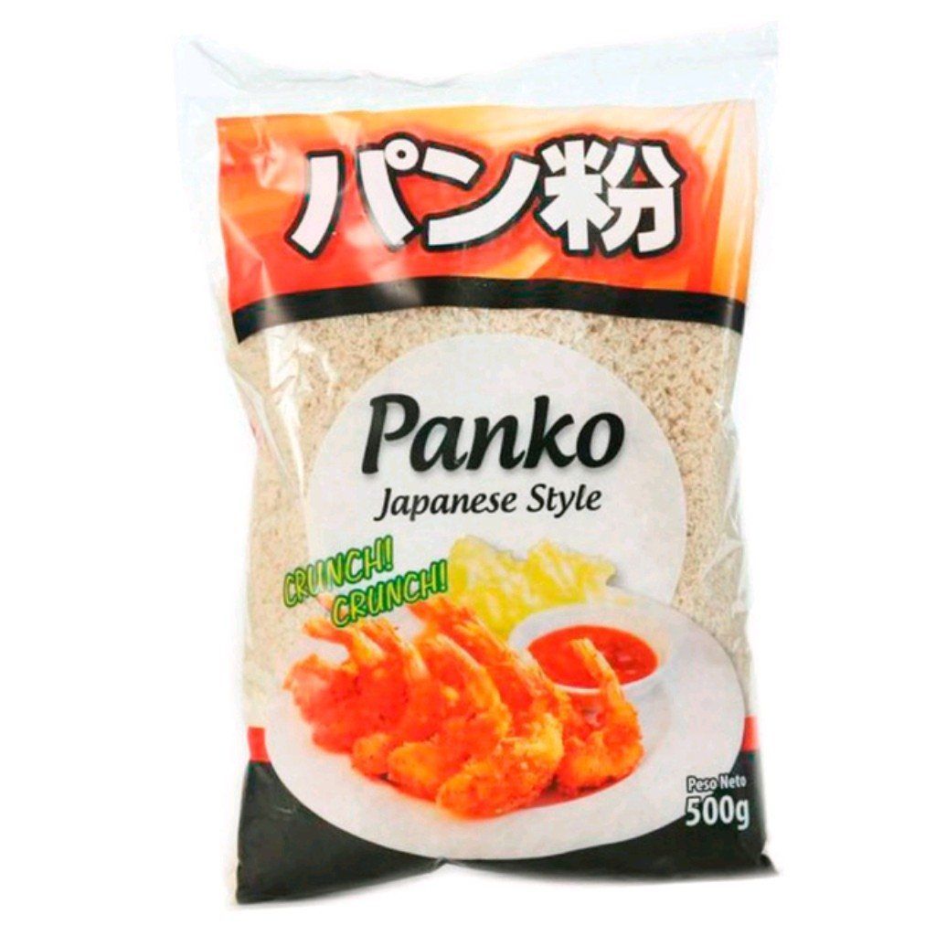Una bolsa de migas crujientes de panko al estilo japonés