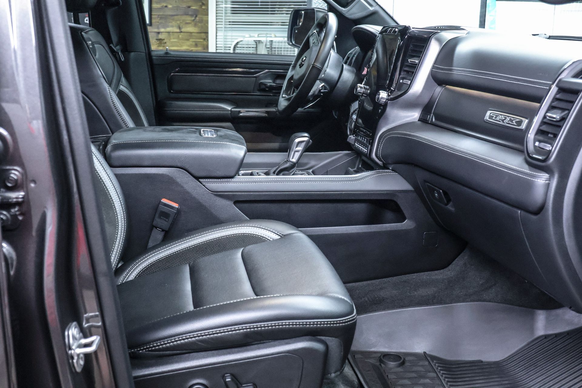 a set of red and black wheels and tires