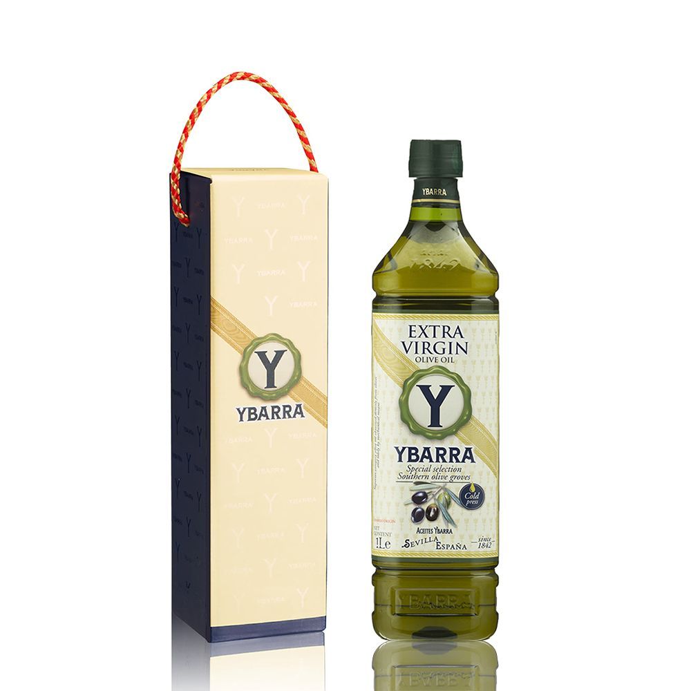 【單入禮盒組】西班牙YBARRA 橄欖油/葵花油 1000ml 塑膠瓶裝 原裝進口 送禮 伴手禮
