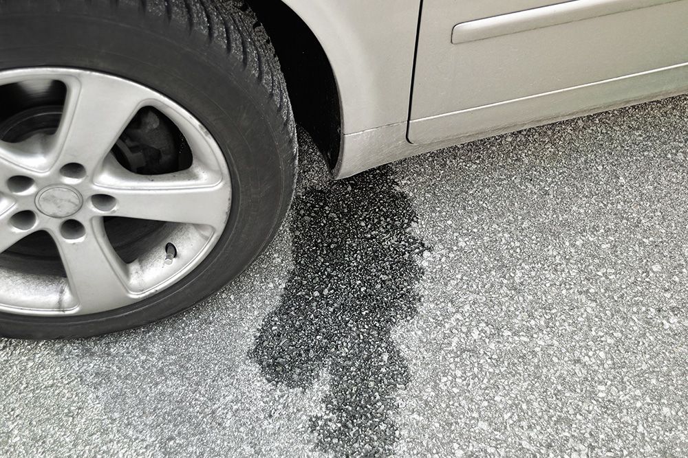 Identifying driveway spots: how to determine what is leaking under your car