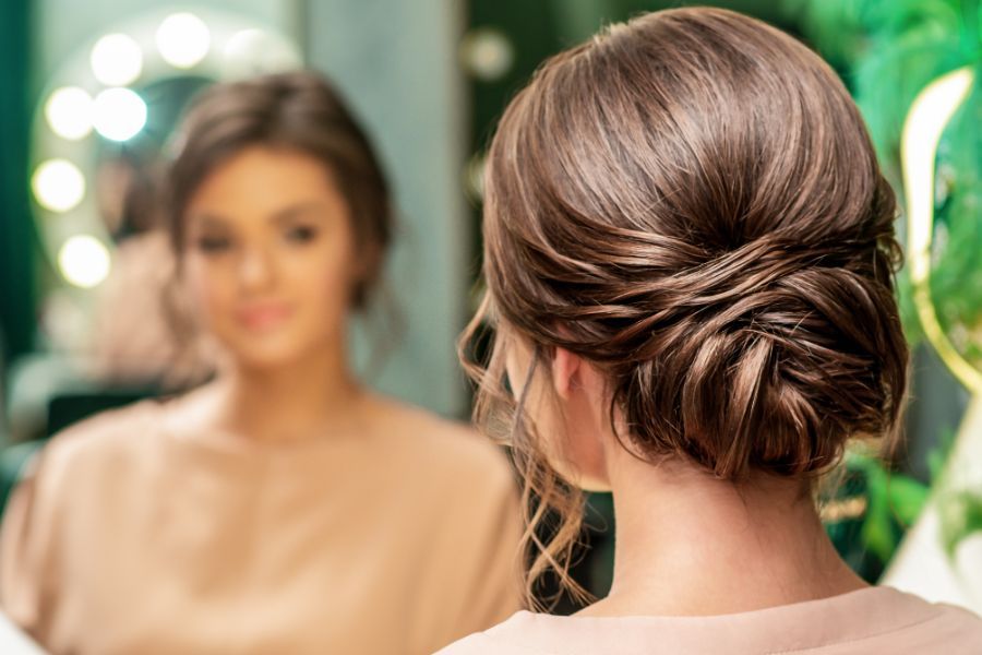 acconciatura raccolta