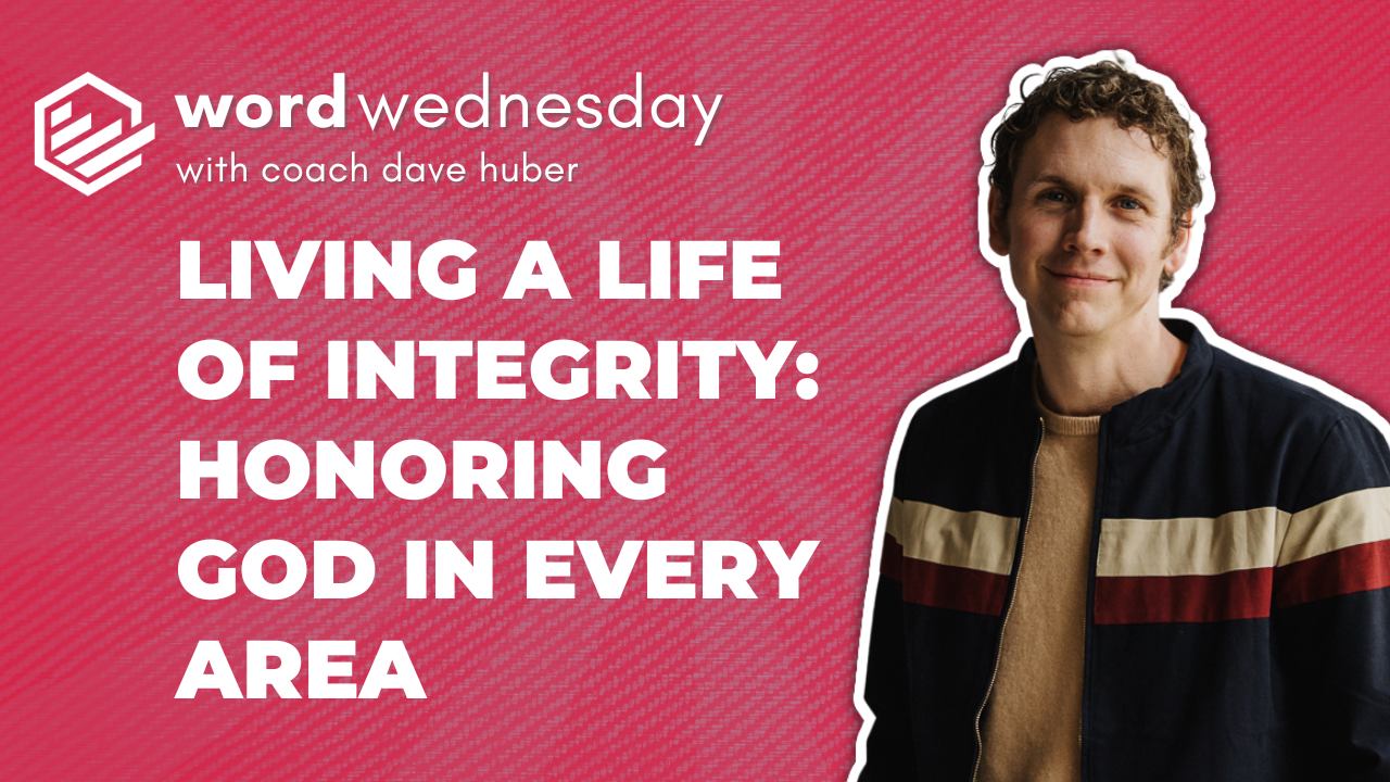 Bible study: living a life of integrity: example of integrity in the ...