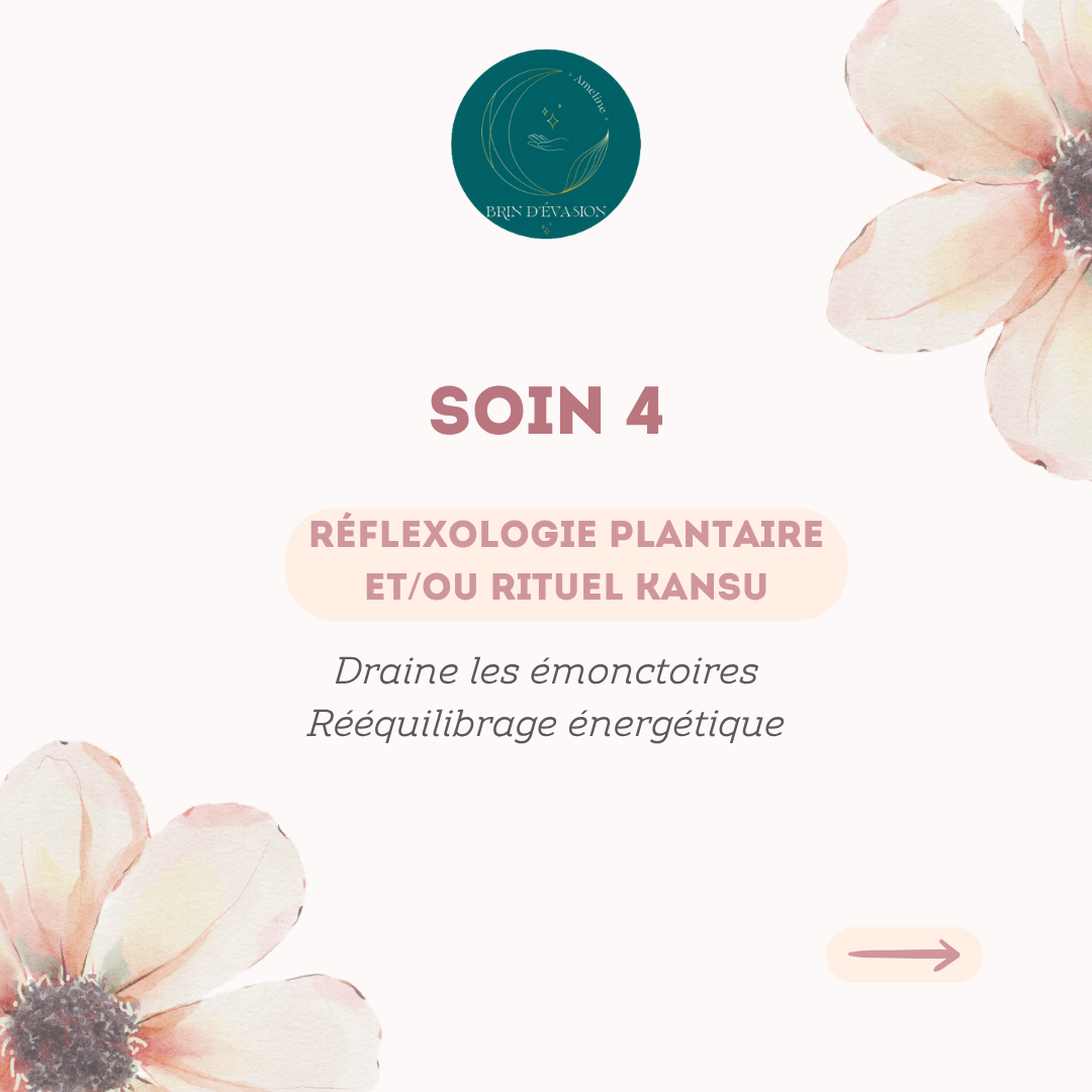 soin phare pour septembre, rituel kansu et réflexologie plantaire