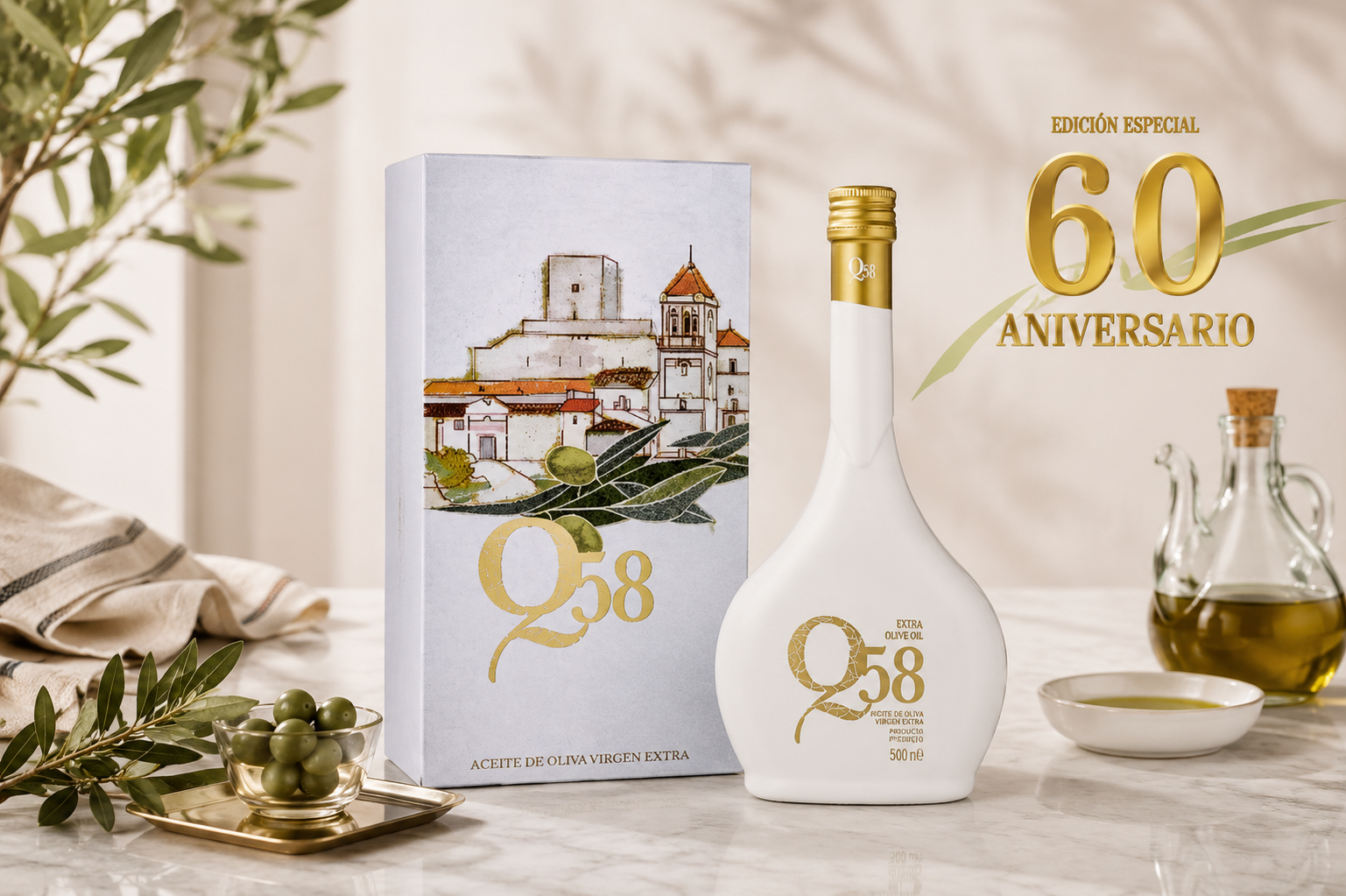 Q58  60週年限量生產特級冷壓初榨橄欖油 (500ml)