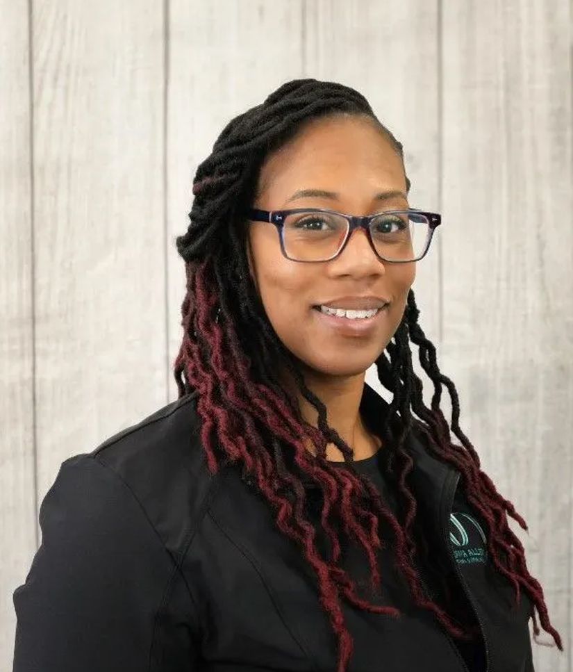 Portrait of Elda, administrative assistant