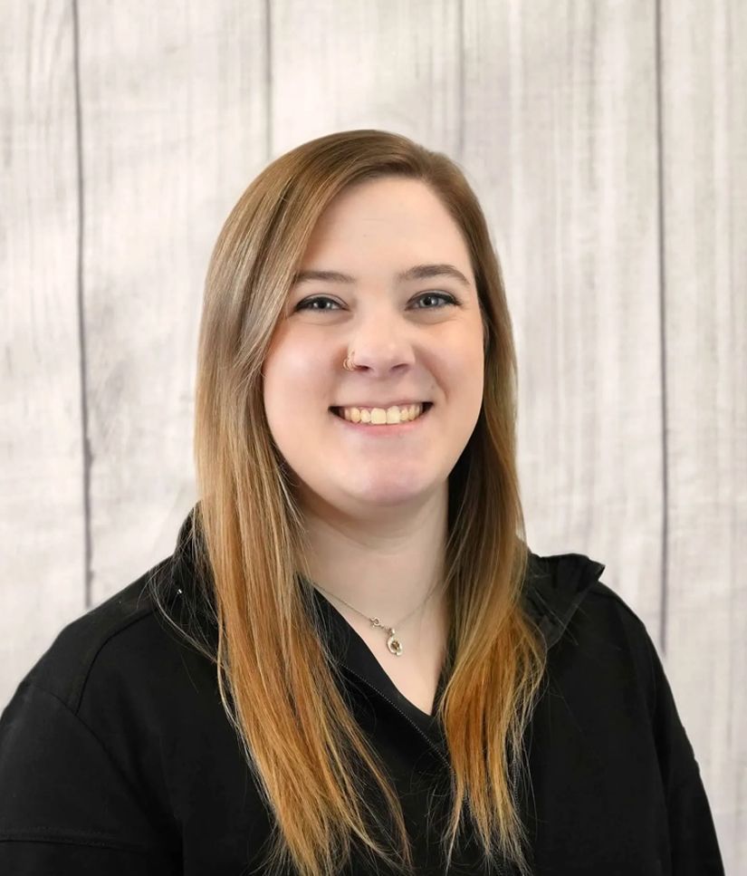 Portrait of Elda, administrative assistant