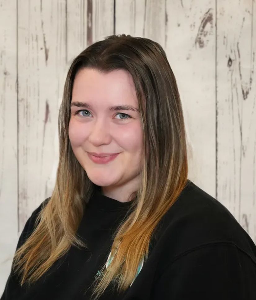 Portrait of Elda, administrative assistant