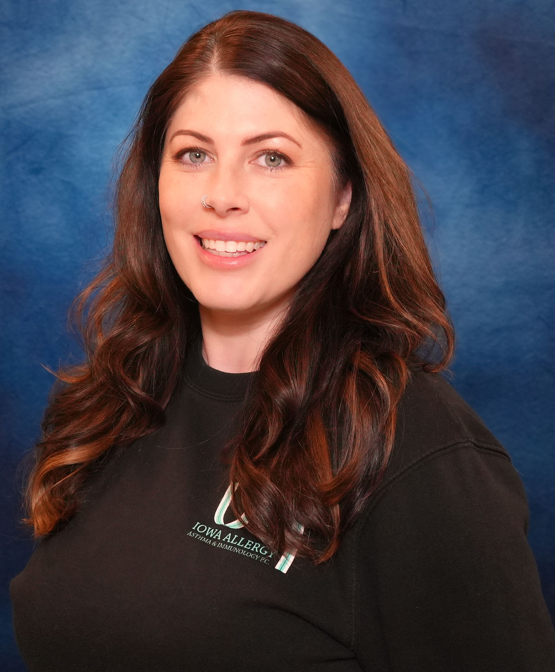 Portrait of Elda, administrative assistant