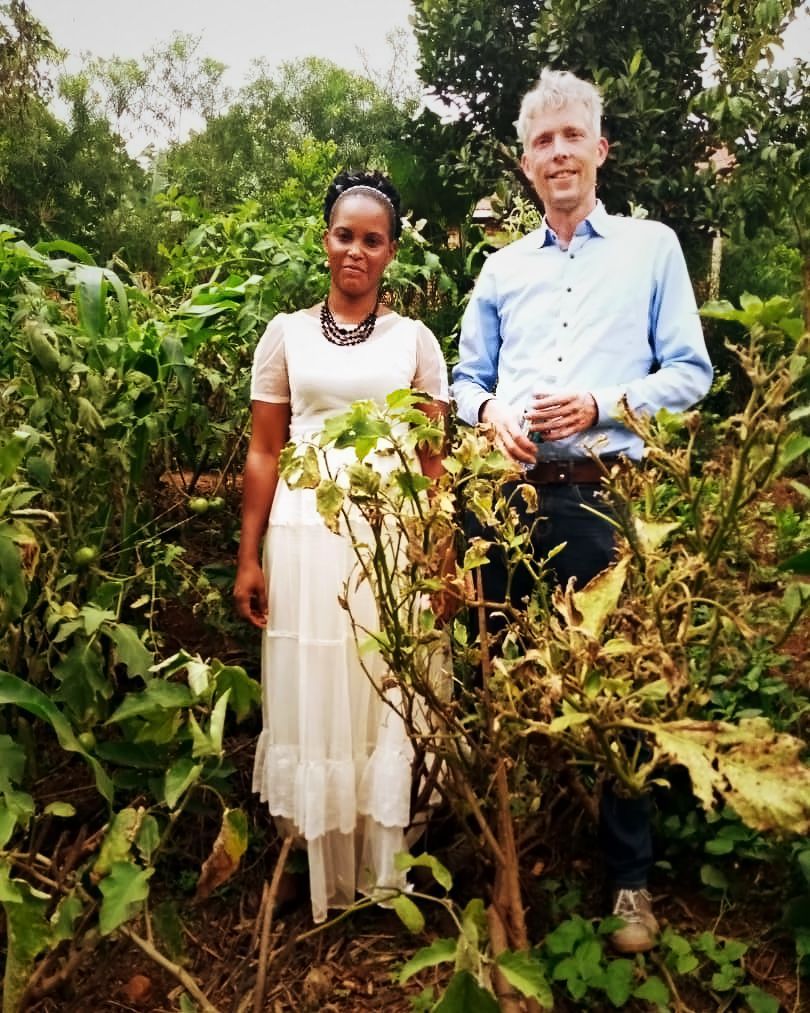 Trainenen van families en boeren