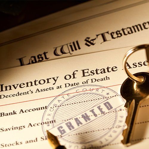 Inventory of Estate Asset Document — Plainville, CT — Mastrianni & Seguljic LLC