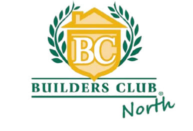 Logo of Builders Club North, featuring a shield with 