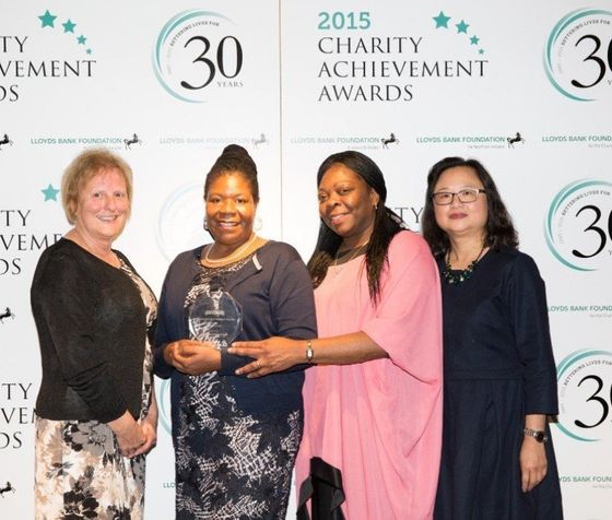 Charity Achievement Award 2015