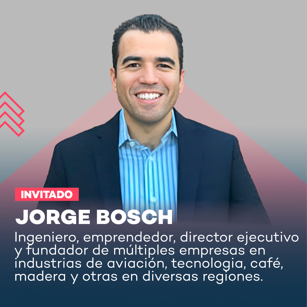 Jorge bosch is a smiling man in a suit and striped shirt