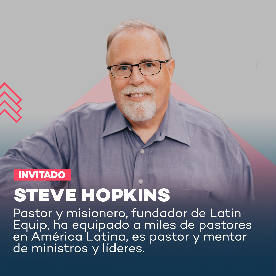 A man with glasses and a beard is named steve hopkins