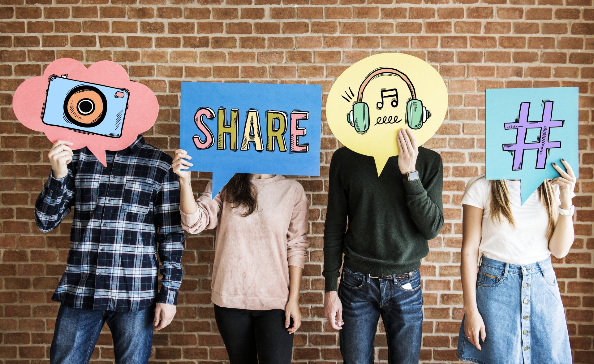Presencia en las redes sociales