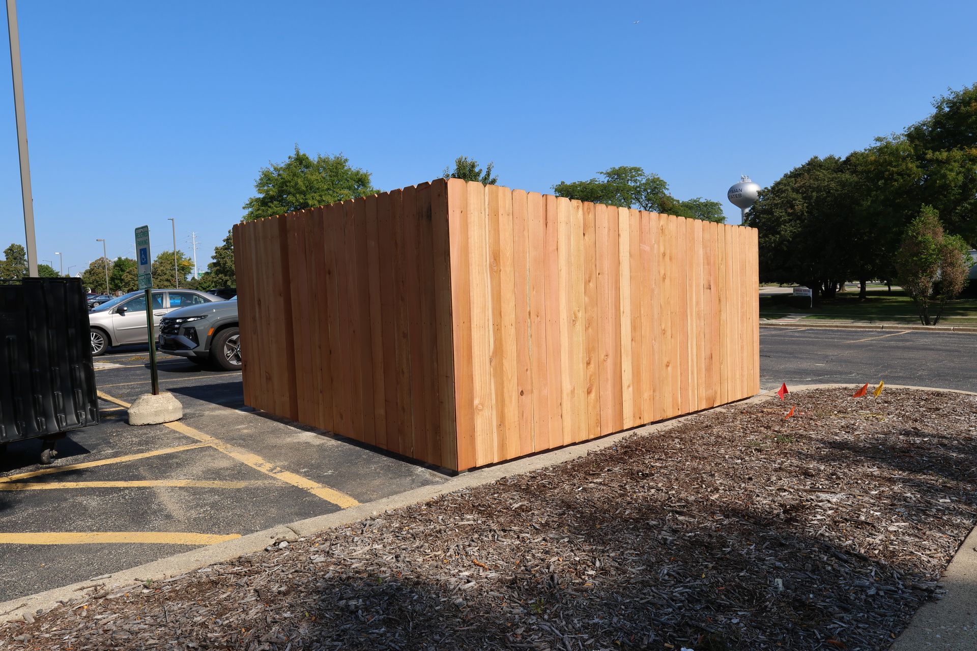 dumpster enclosure installation Illinois