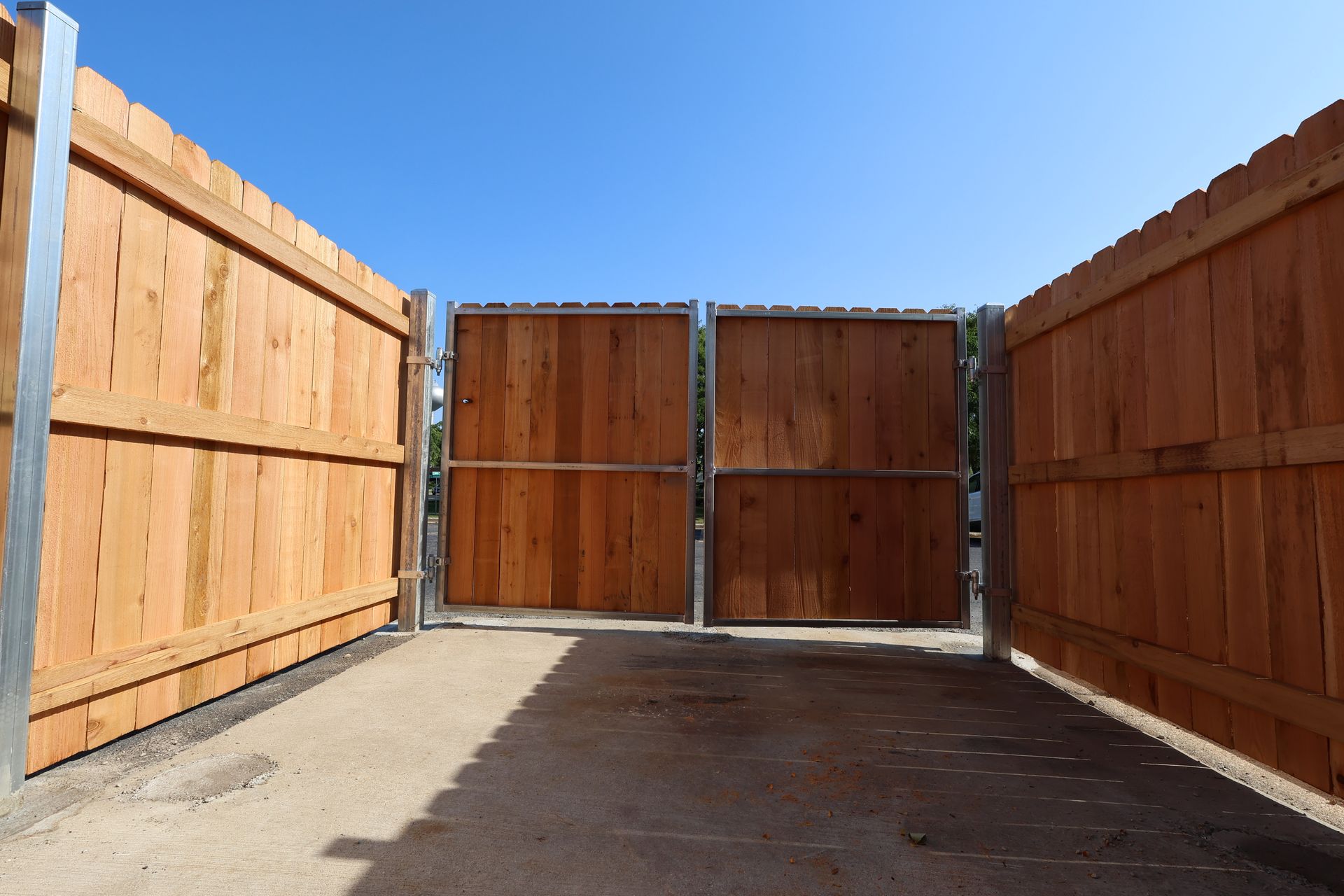 dumpster enclosure installation Illinois