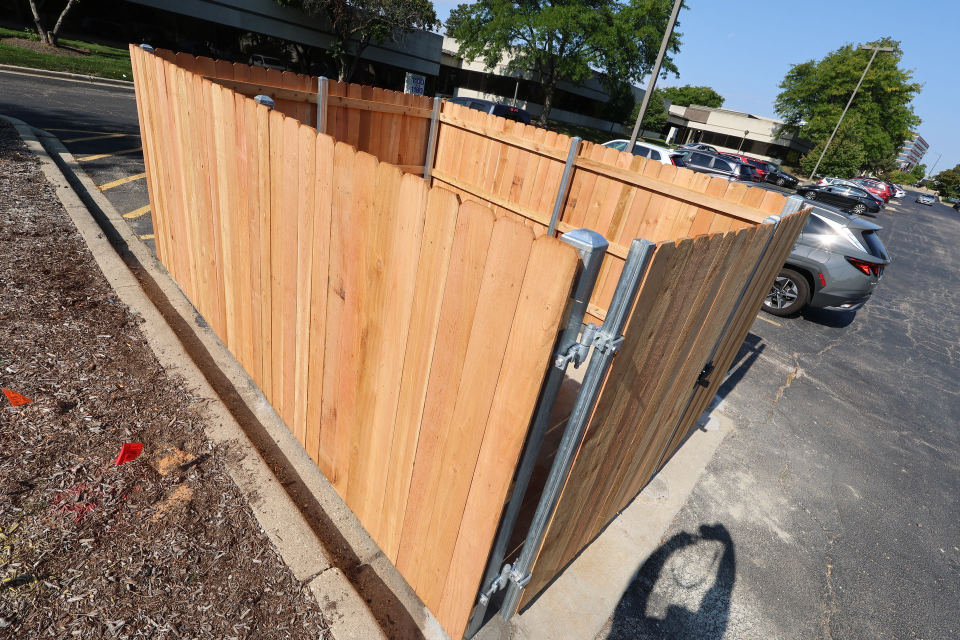 dumpster enclosure installation Illinois