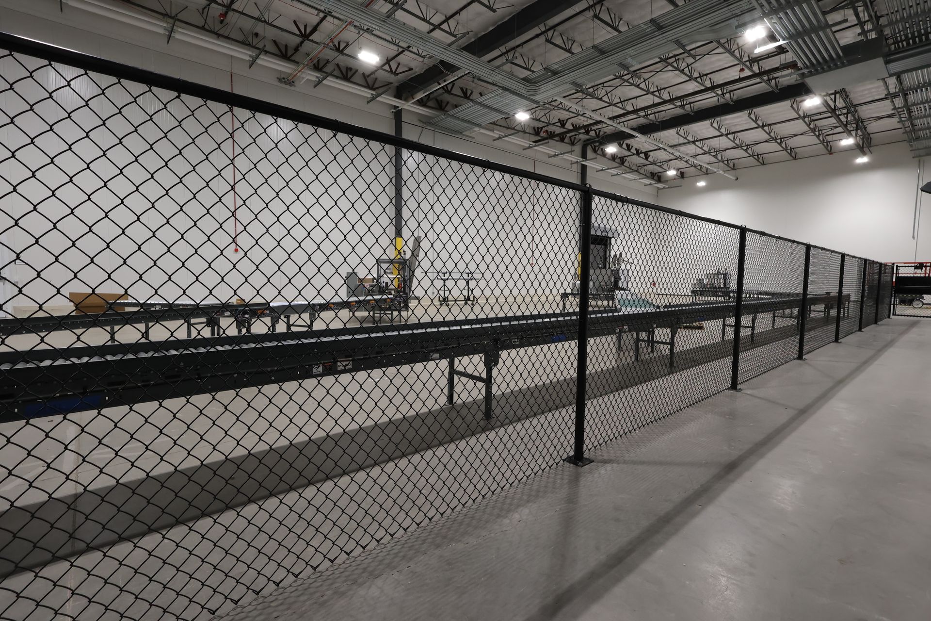 industrial warehouse fencing Illinois