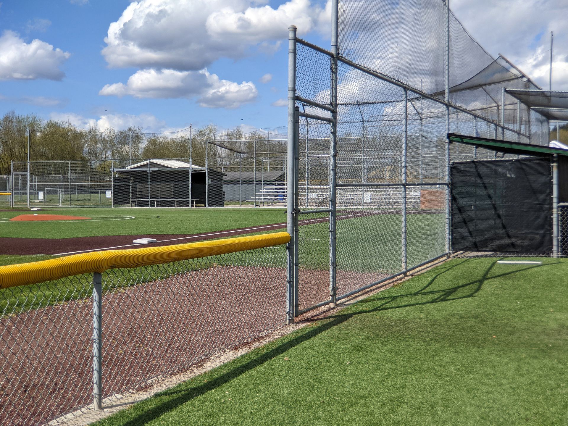 baseball field fence installation illinois