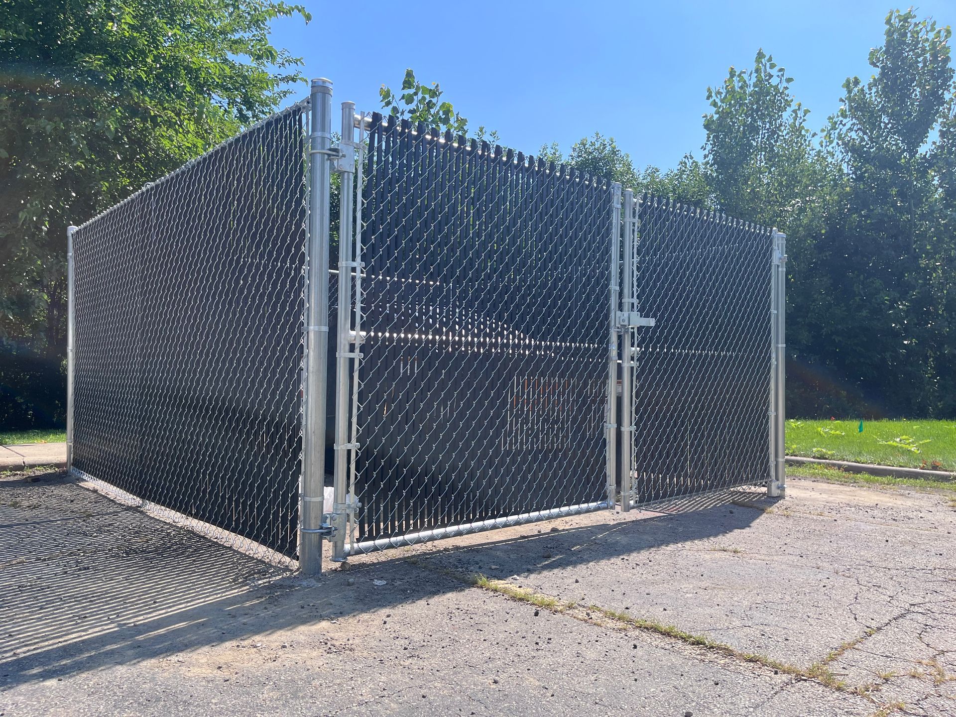 dumpster enclosure installation Illinois