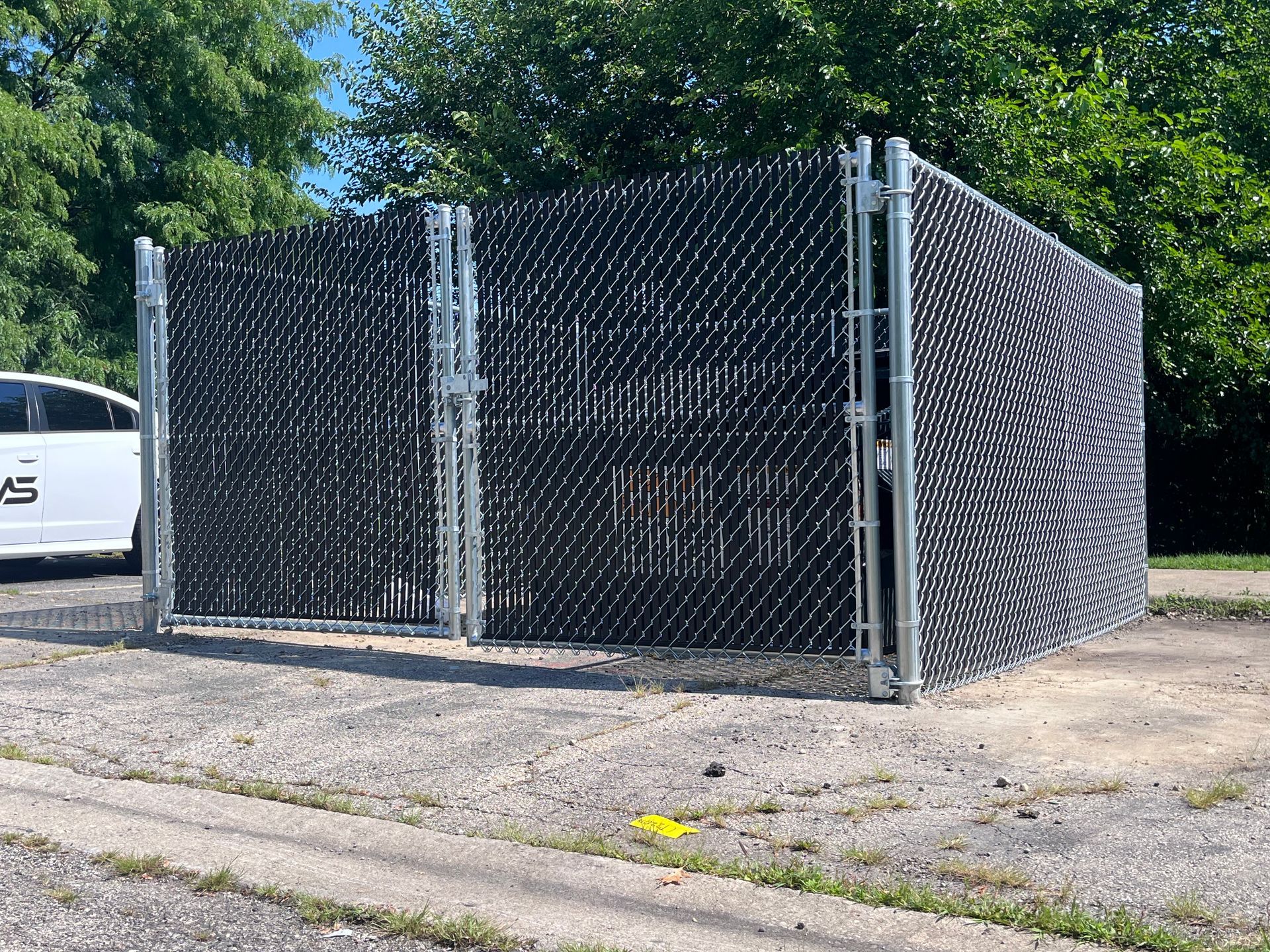 dumpster enclosure installation illinois