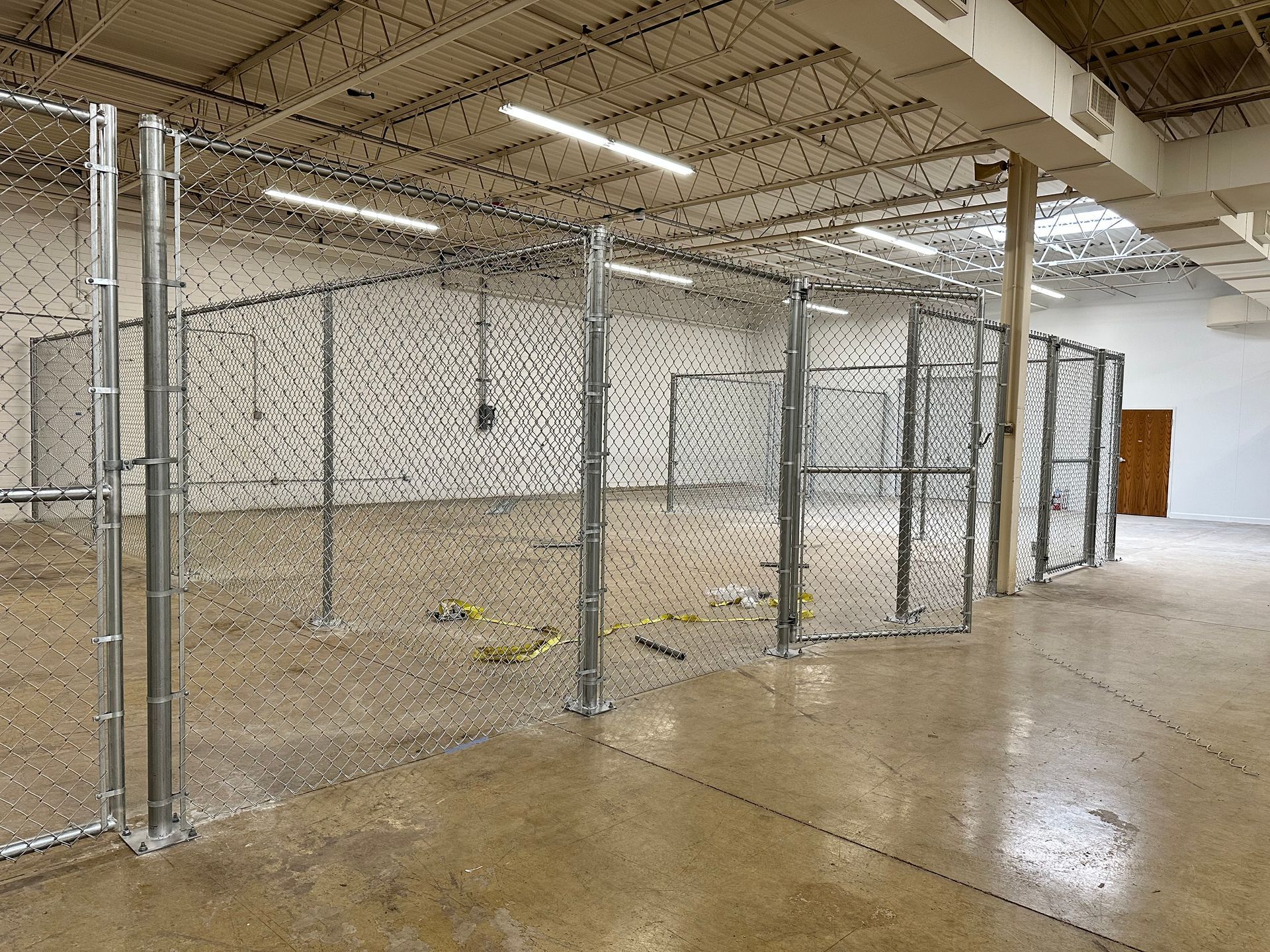 industrial warehouse fence installation Illinois