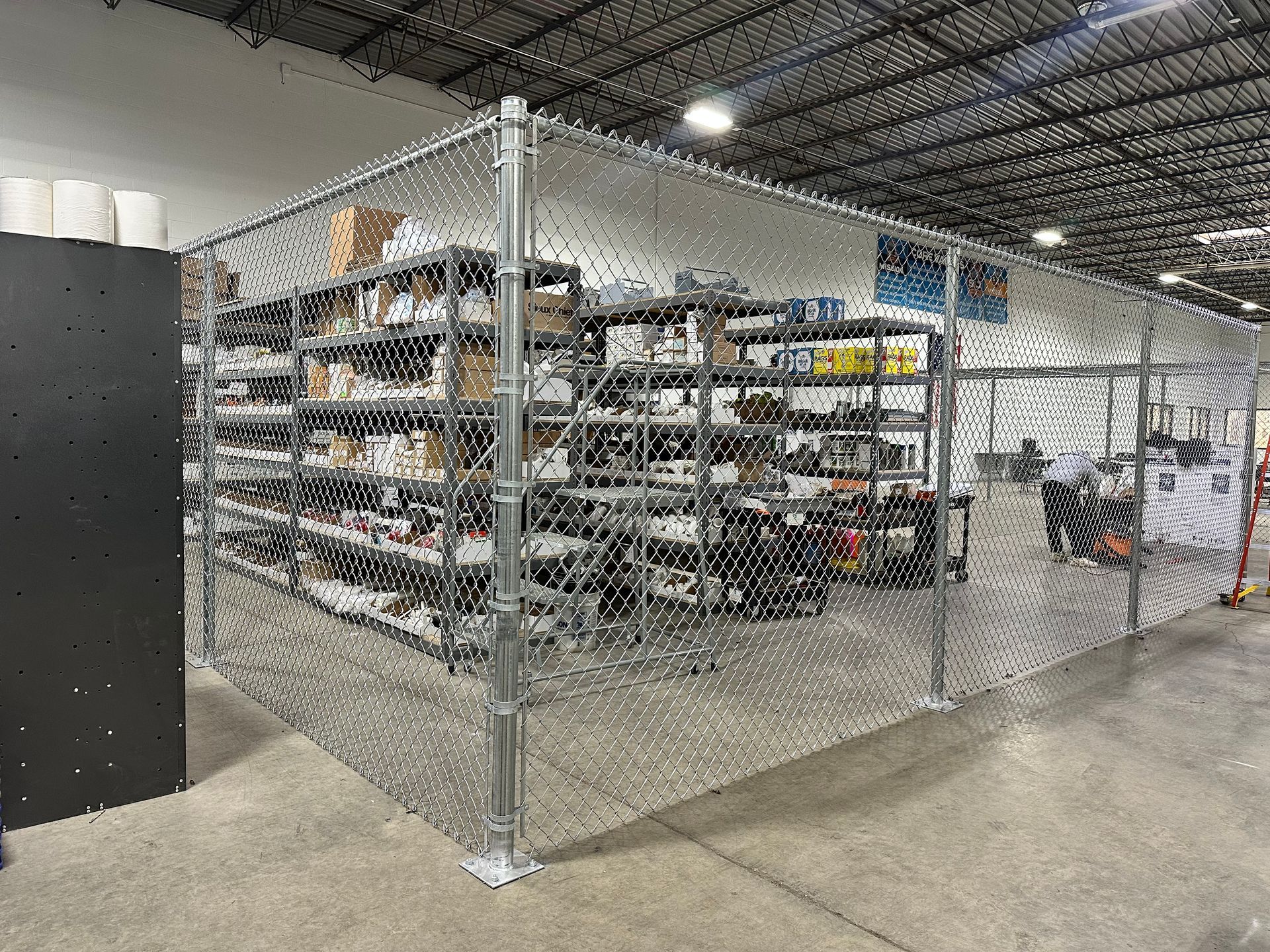 warehouse fence installation Illinois
