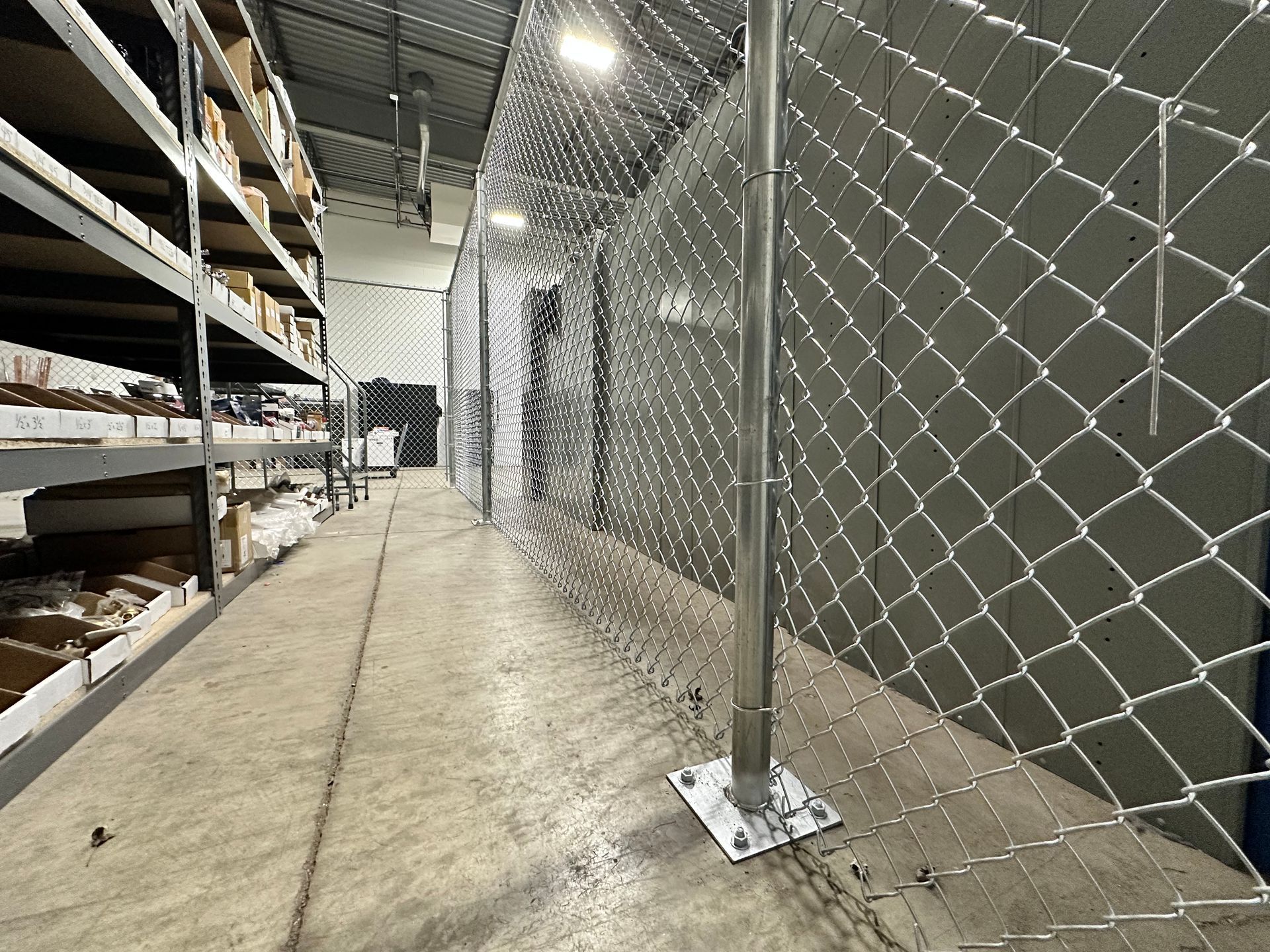warehouse fence installation Illinois
