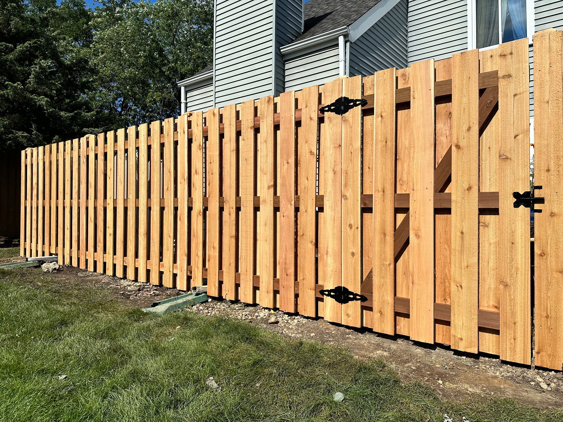 hoa apartment town home townhouse fencing fence installation Illinois