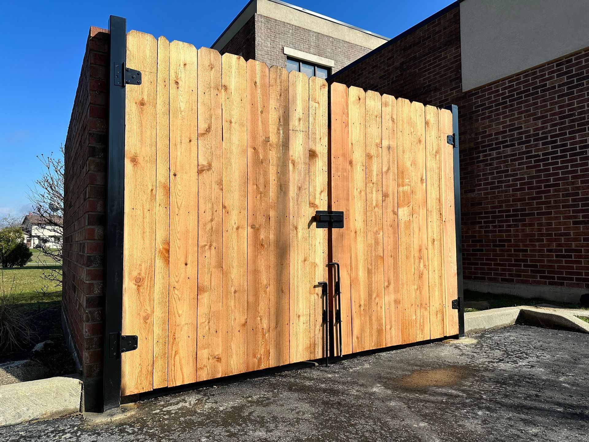 dumpster enclosure installation Illinois