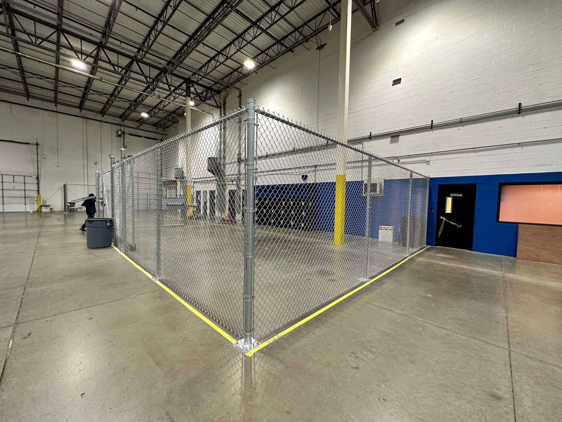 industrial warehouse fence installation Illinois