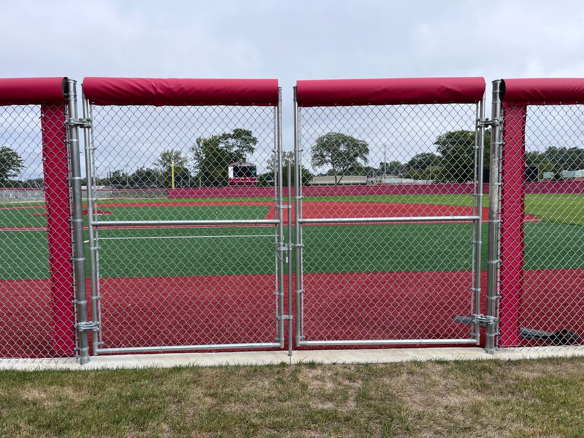 athletic fencing commercial fence installation illinois