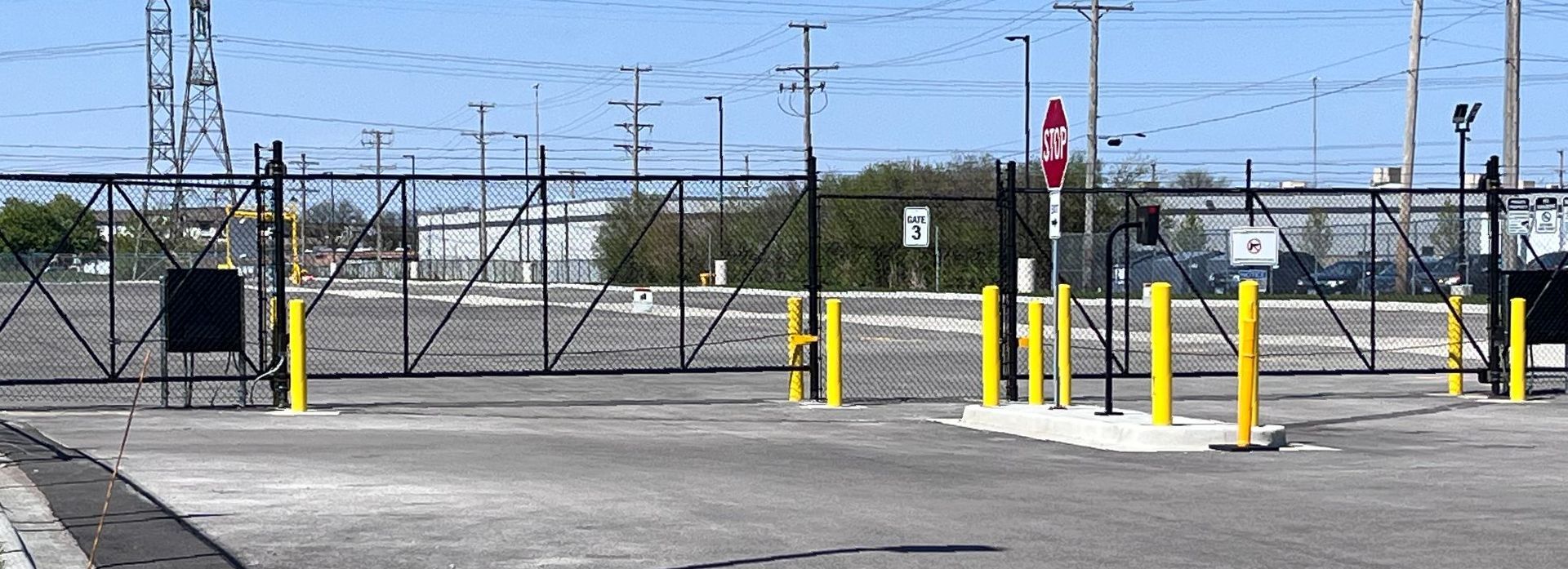 commercial gates illinois fence installation