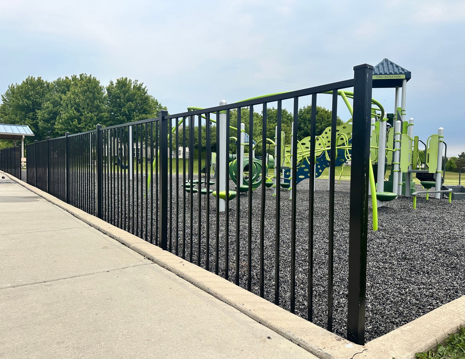 playground fence installation illinois