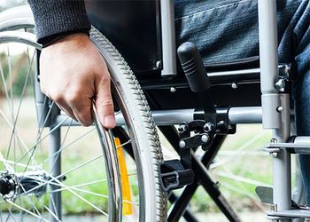 Injured Man on Wheelchair - General law firm in Cambridge, OH