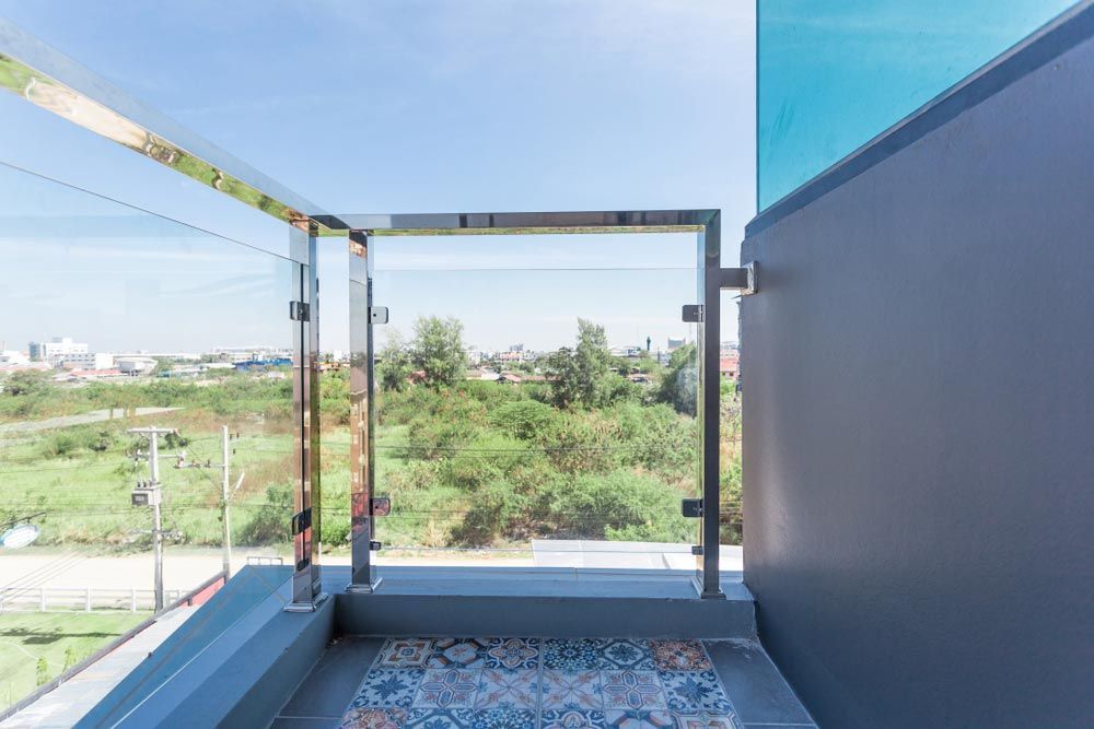 Aluminium Frames For Glass Balustrade