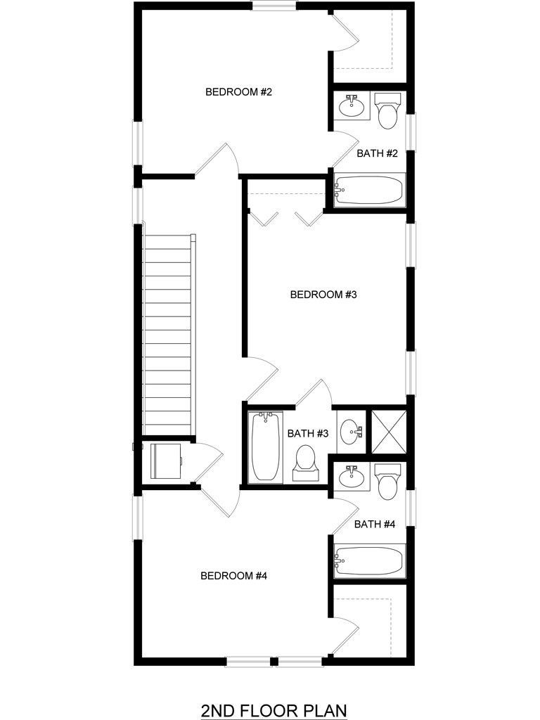 803 NW 4th Place 2nd-floor floor plan