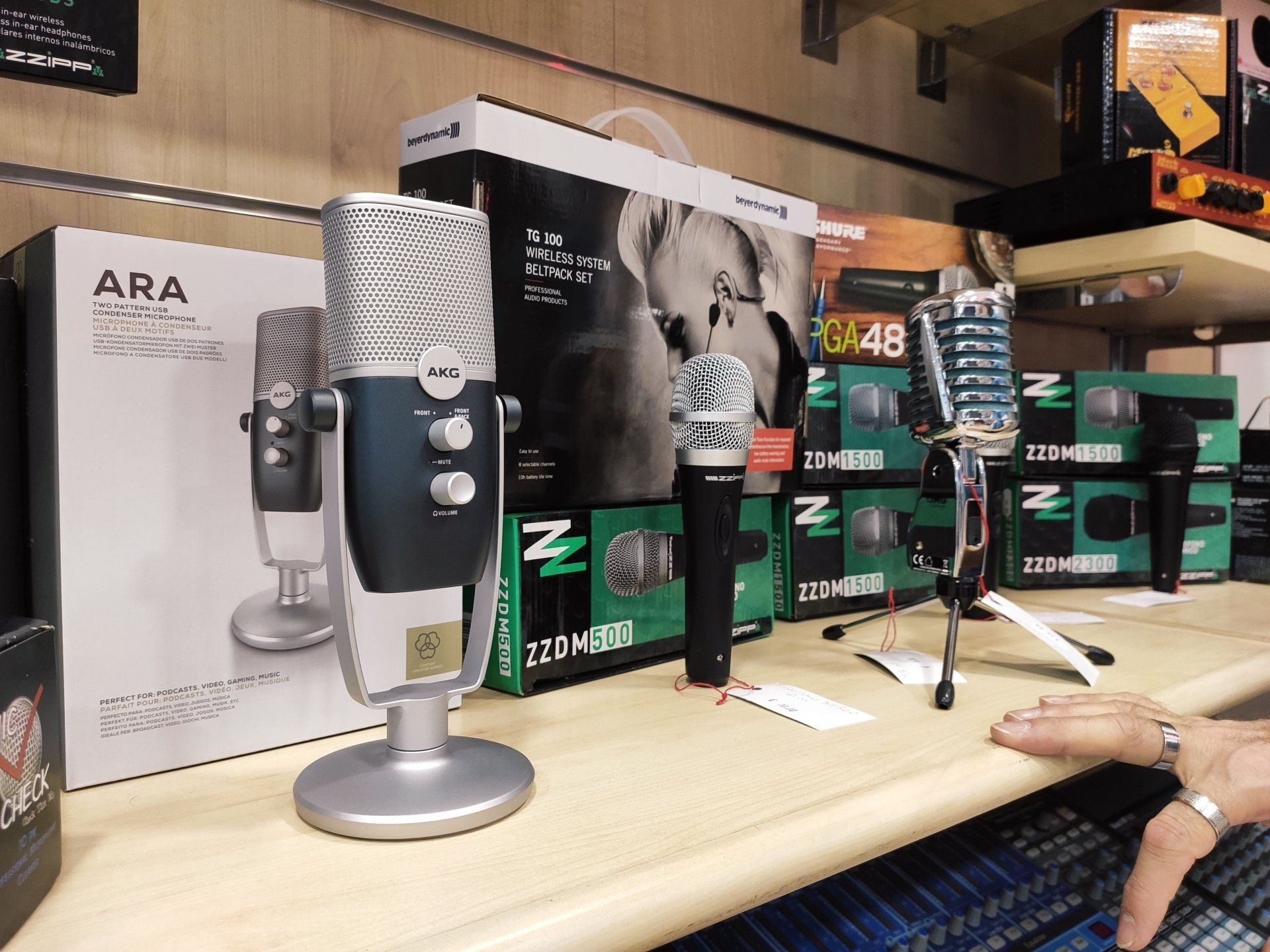 microfoni per dirette