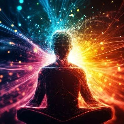 crystal clear ocean water with submerged rocks and an island in the distance