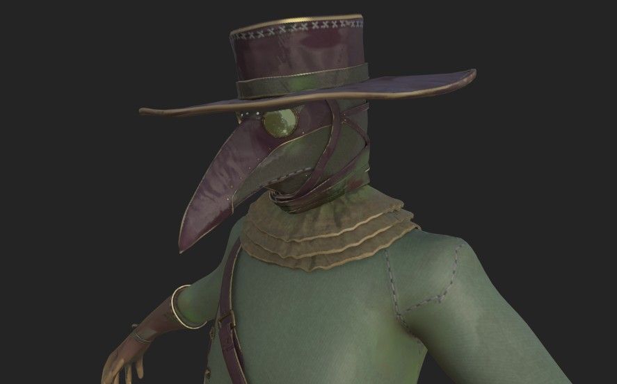 plague tears character design colourized