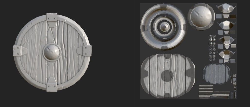 elements of the shield