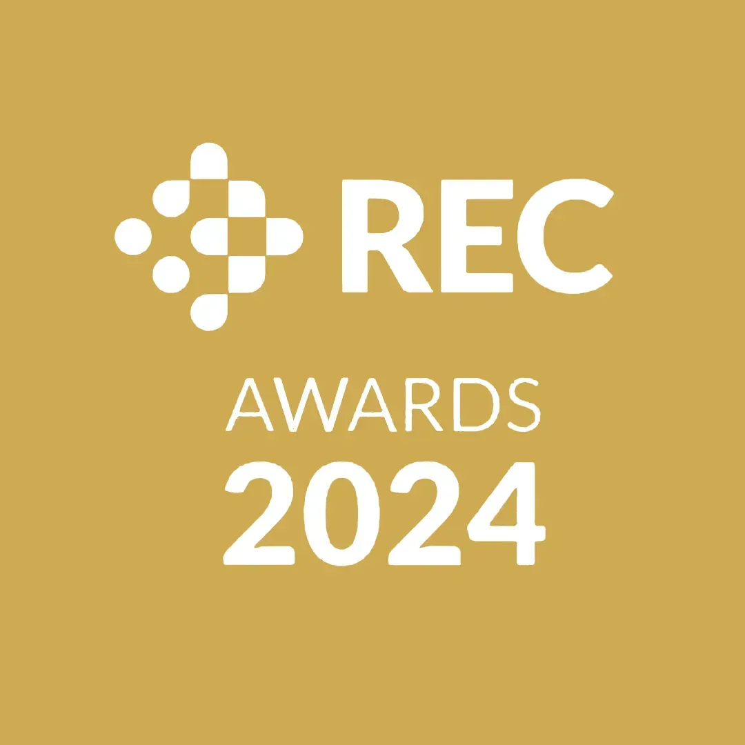 RCSA Industry Awards logo: White text