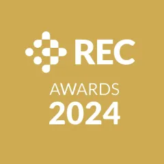 RCSA Industry Awards logo: White text 